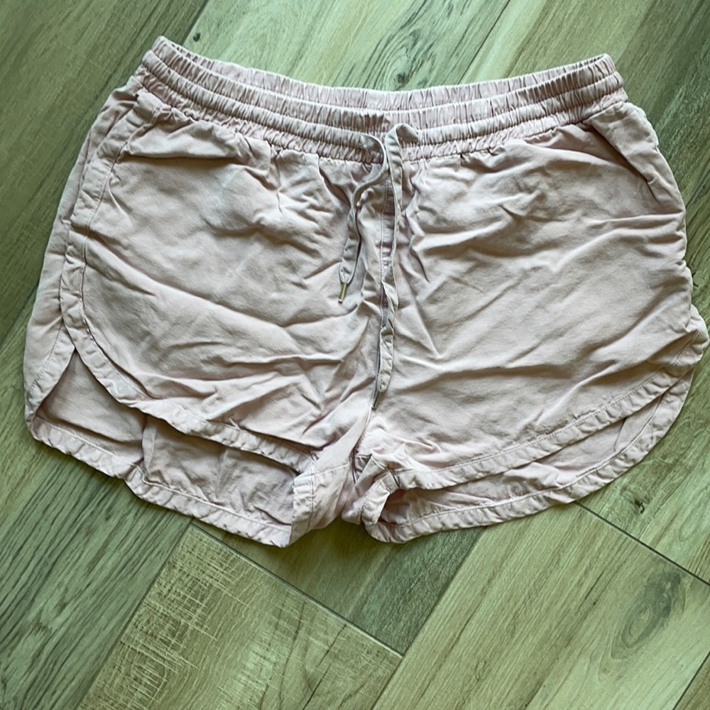 Pink/Blush Drawstring Shorts